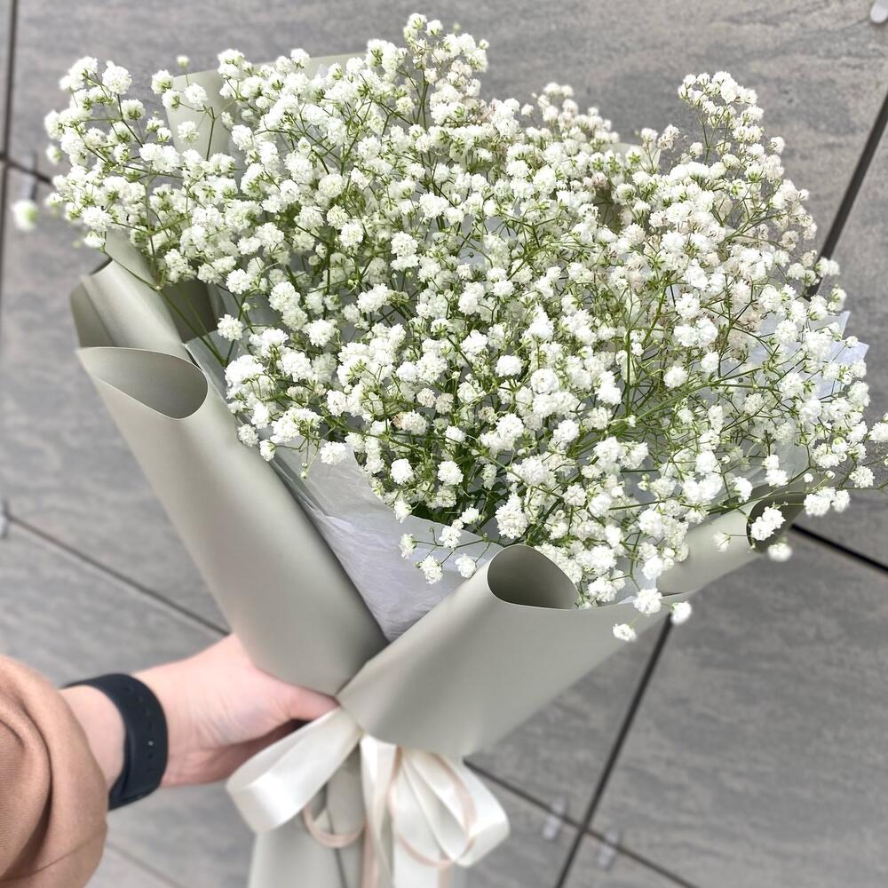 Букет из гипсофилы