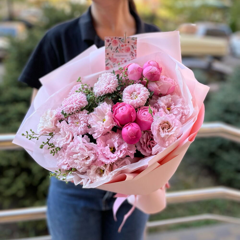 Розовый  микс