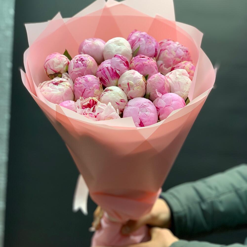 Букет из 21 пионов 😍😍😍️️