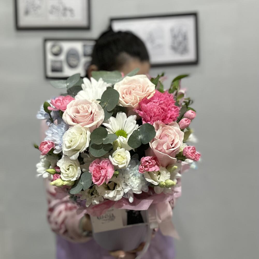 Цветы в коробке💗