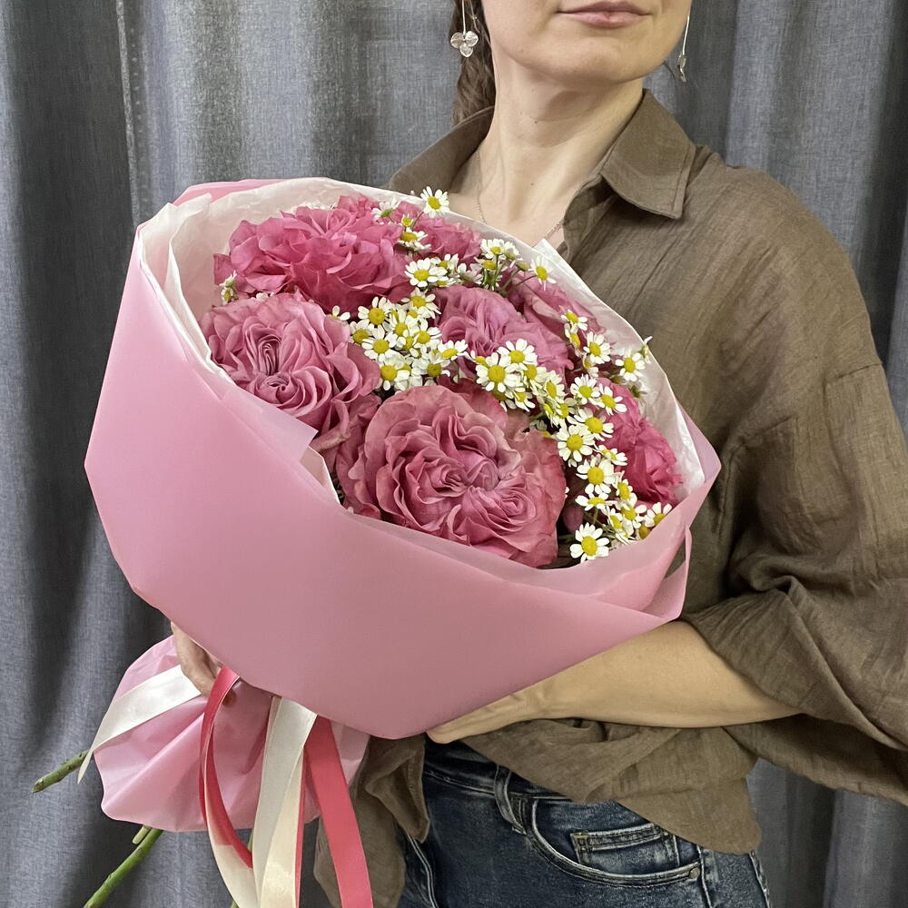 Букет из розы Кантри Блюз