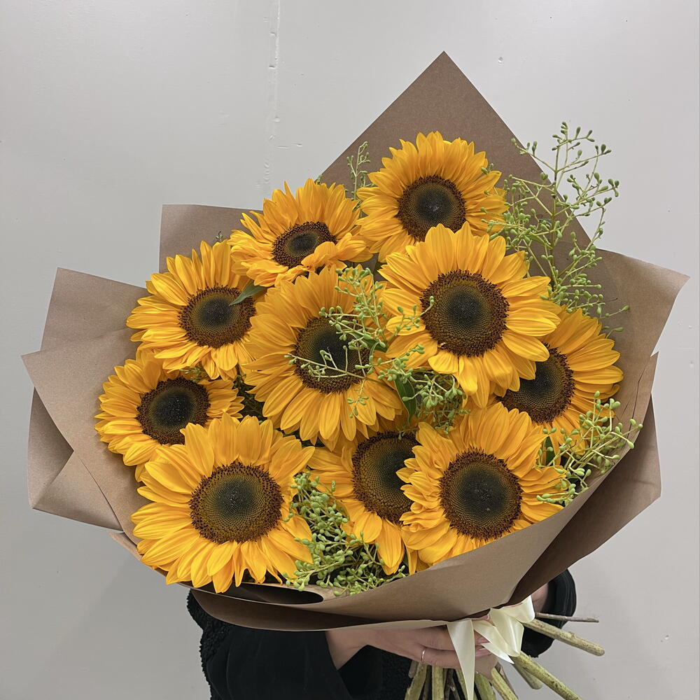 Крупные подсолнухи 🌻