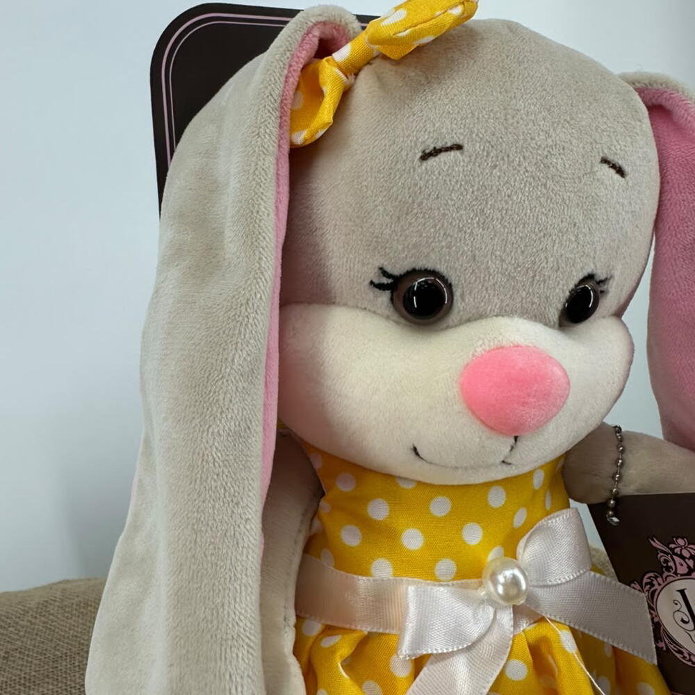 Игрушка зайка жёлтая