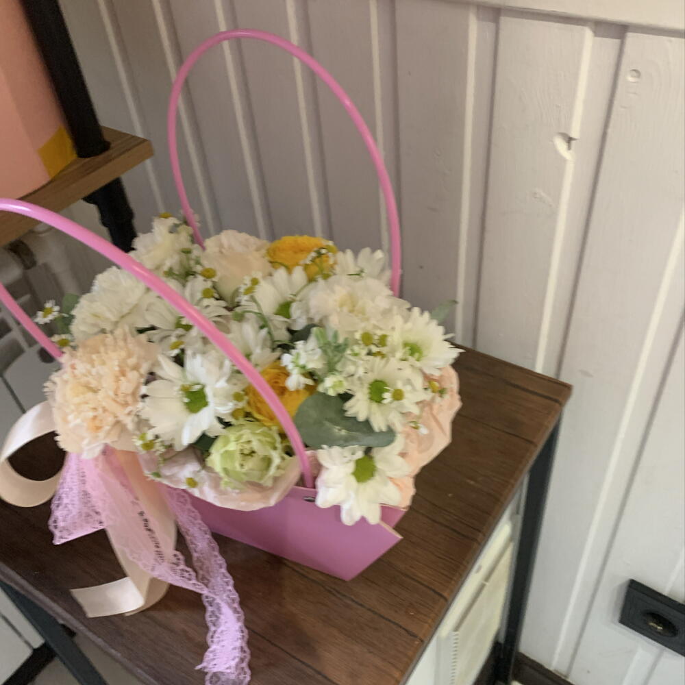 Сумочка с цветами 💐