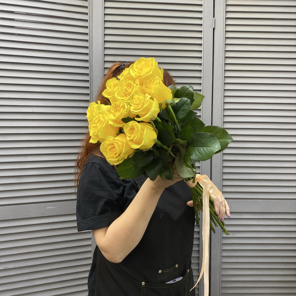 Роза Россия 💛