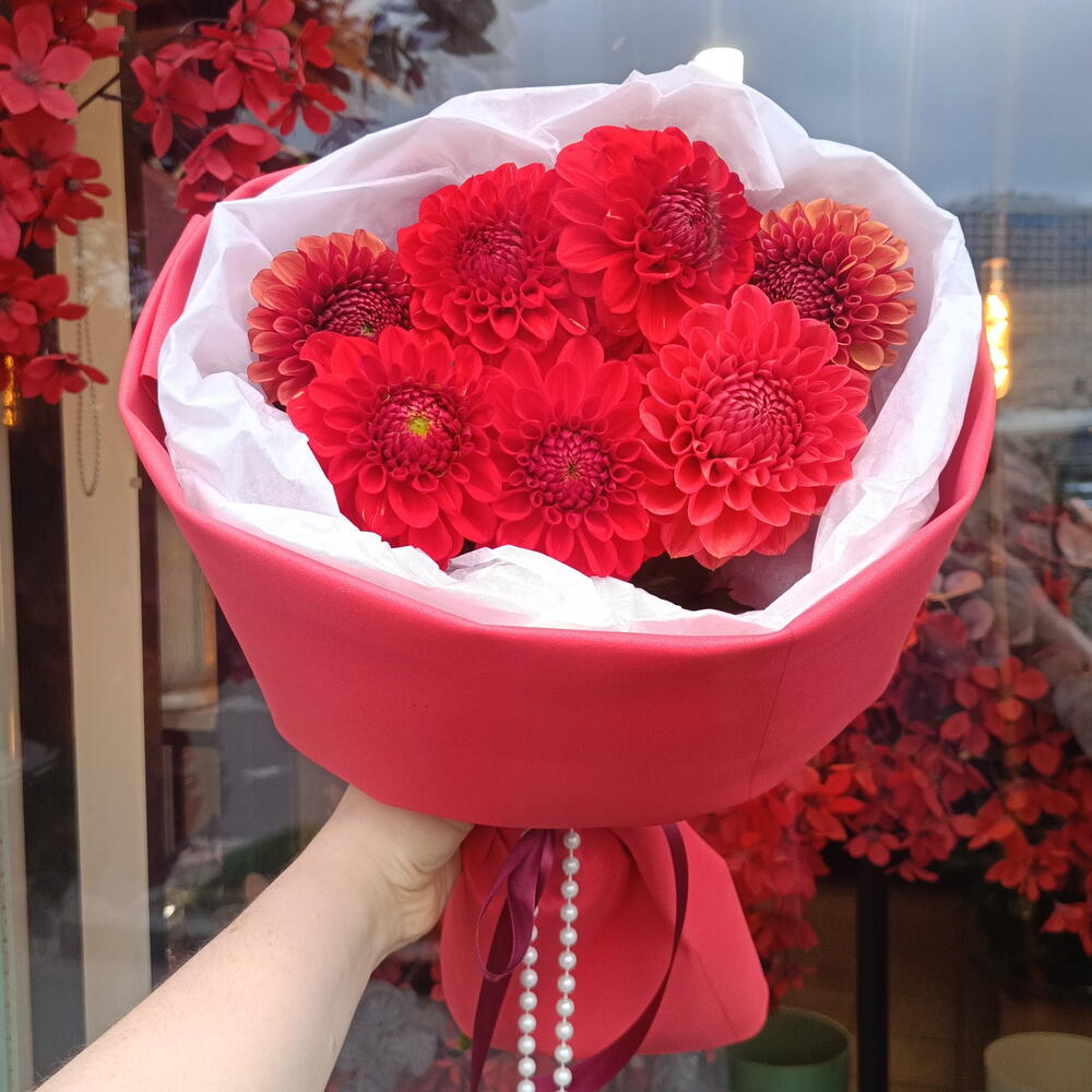 Роковые чувства ♥️Георгины  Букет с георгинами 🥰Любовь моя