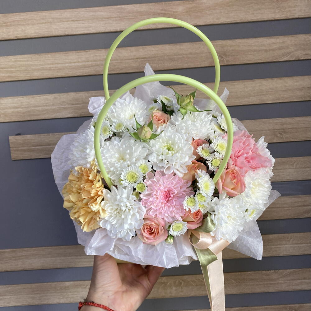 Сумочка с цветами 💐