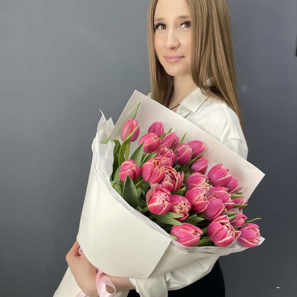 Тюльпаны пионовидные Колумбус 25