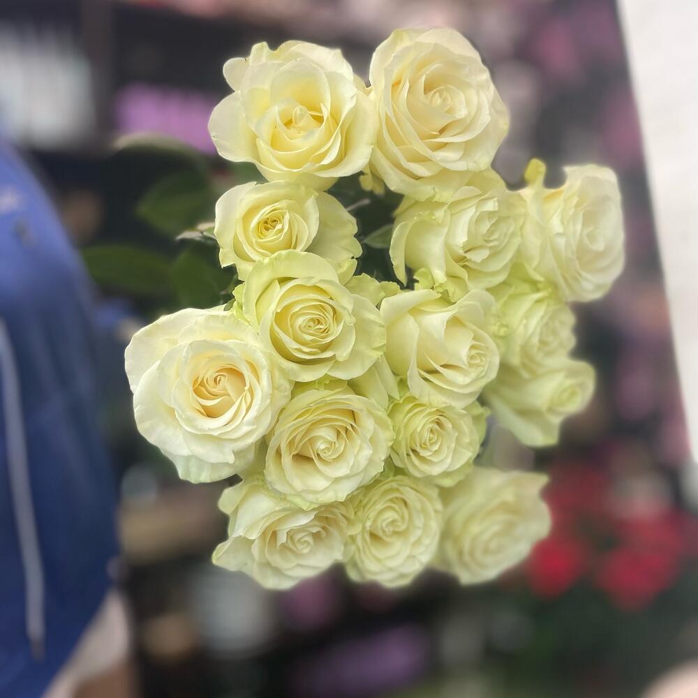 Букет «Ангел» из 15 роз💕