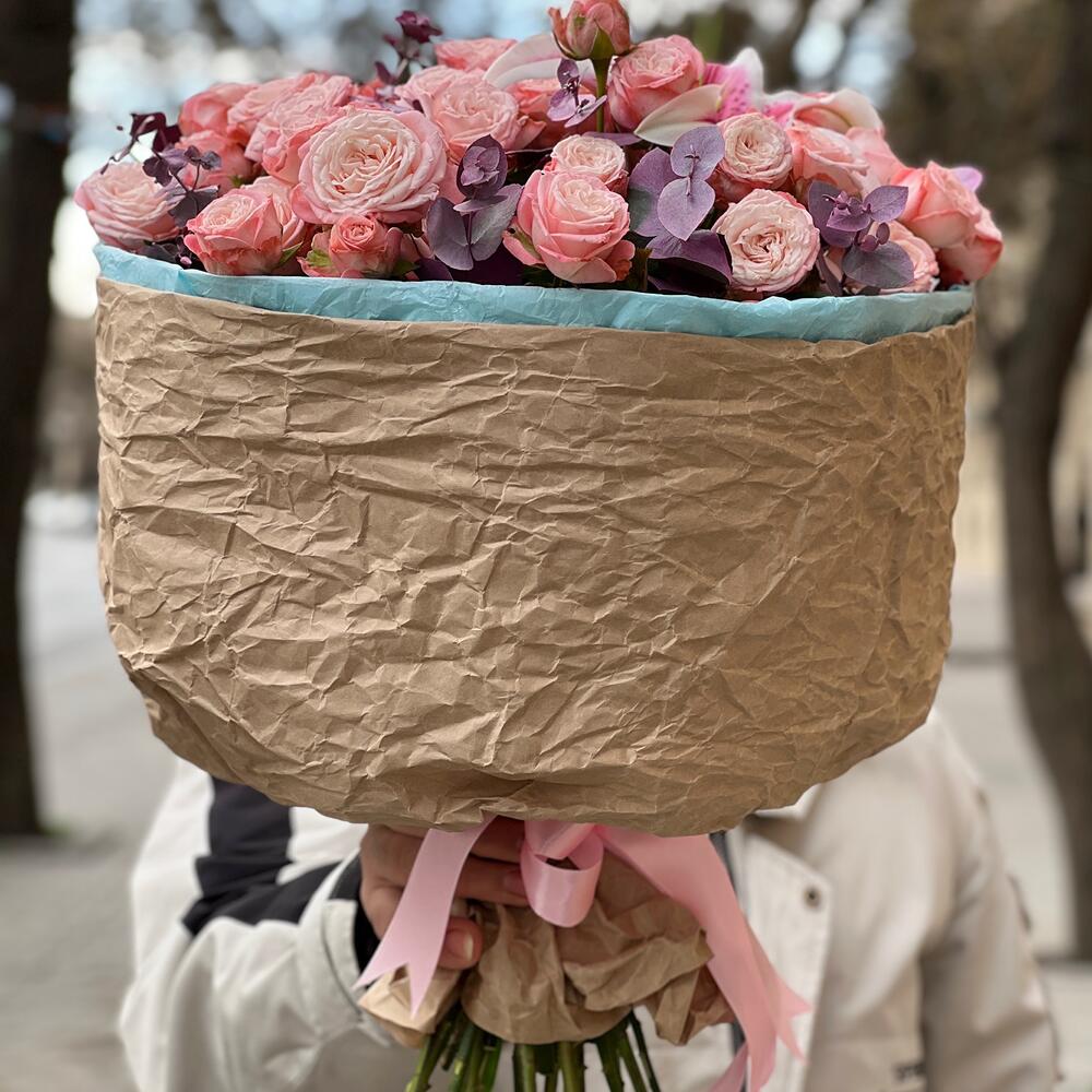 Spray Roses Bouquet N-048