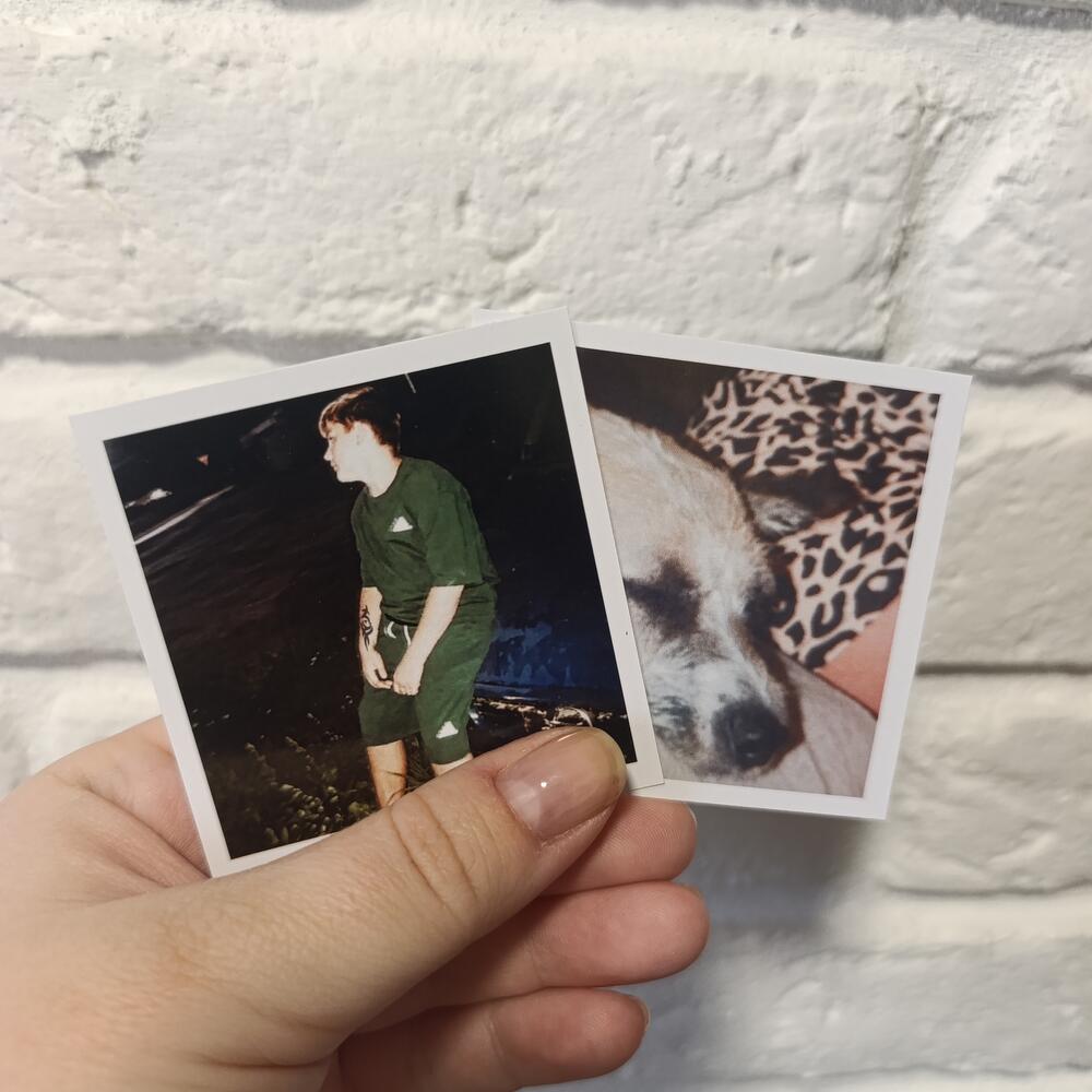 Фотография Polaroid квадрат
