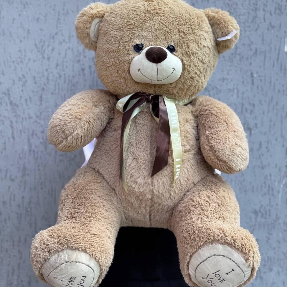 Мягка игрушка медведь 🐻 (шоколадный)