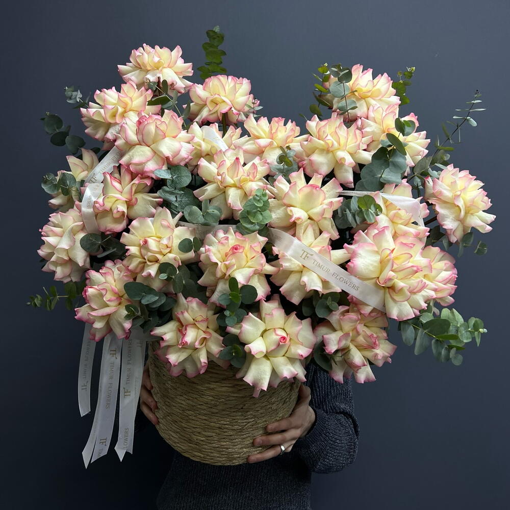 Basket of roses