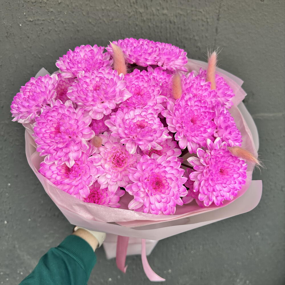 Букет ярких цветов - Радость для девушки