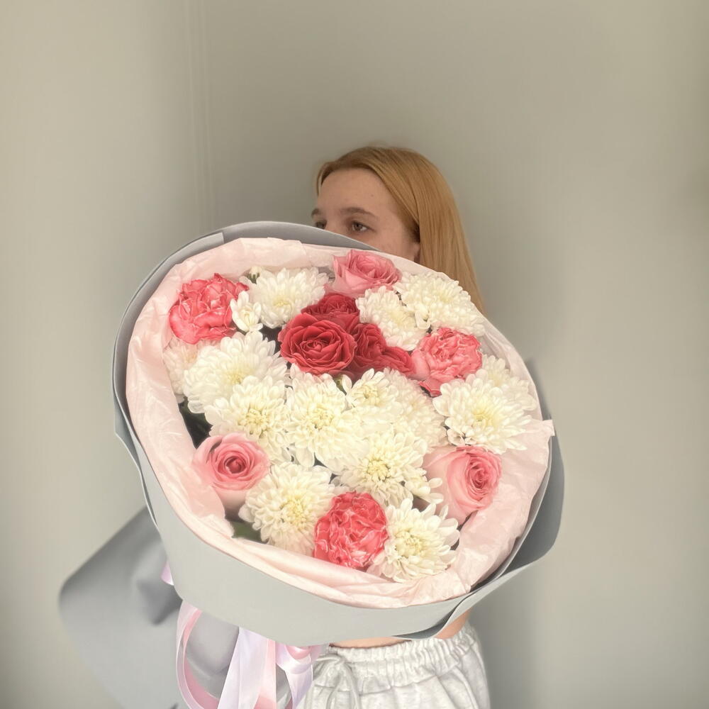 Букет с розами 🌸