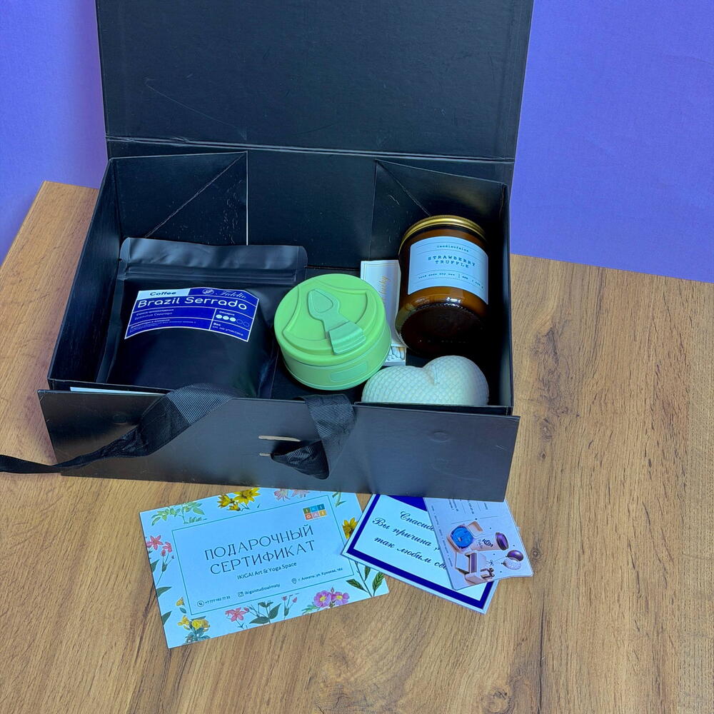 💚 Balance Box йога yoga кофе свечи набор комбо