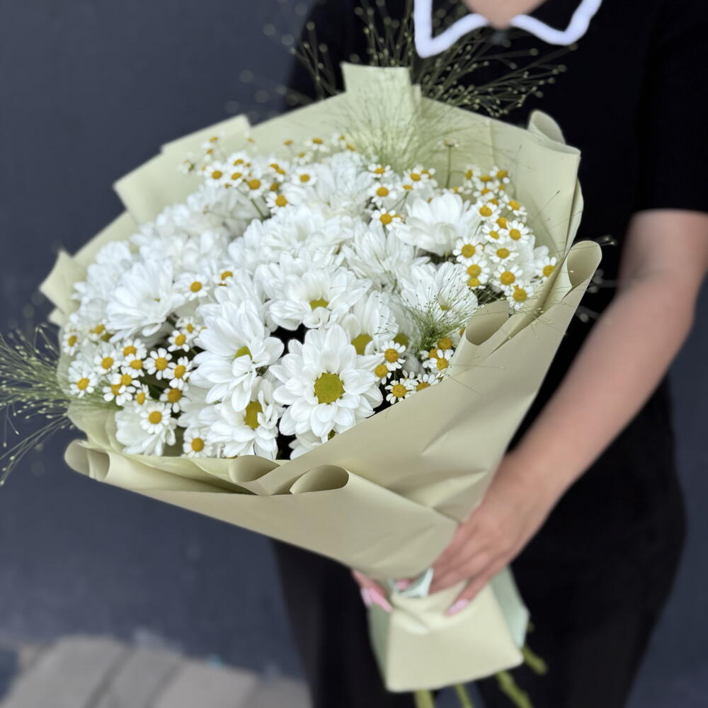 Букет Ромашковое поле