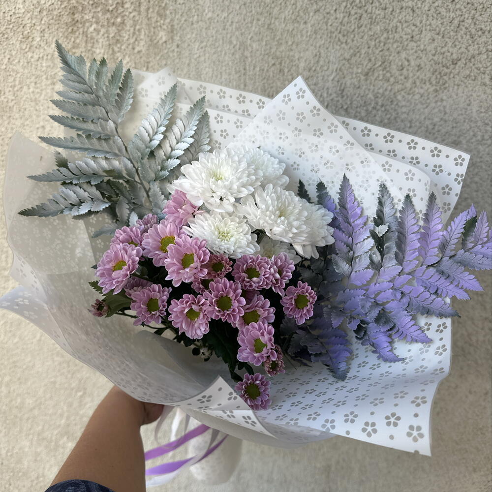 Букетик хризантем