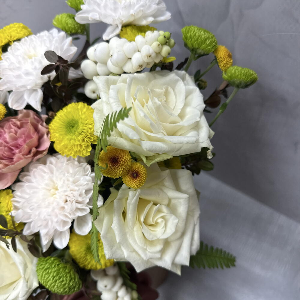 Цветы в крафте 💐
