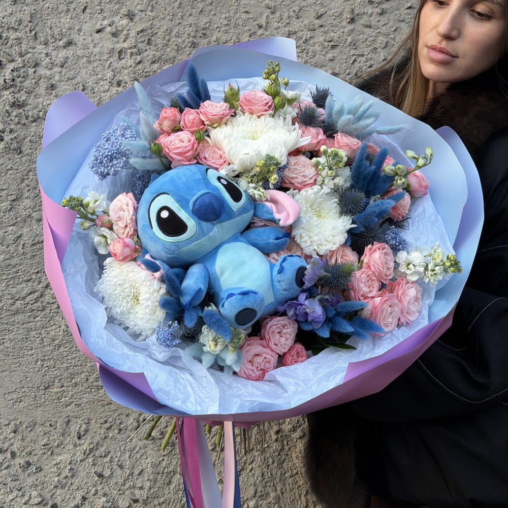 Букет СТИЧ 💕💕🩵🩵🤪🥰