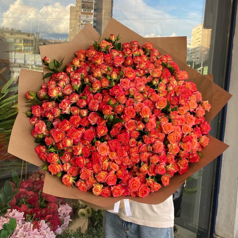 Кустовая роза