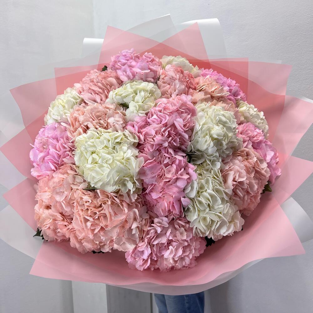 Букет из гортензий 🌸