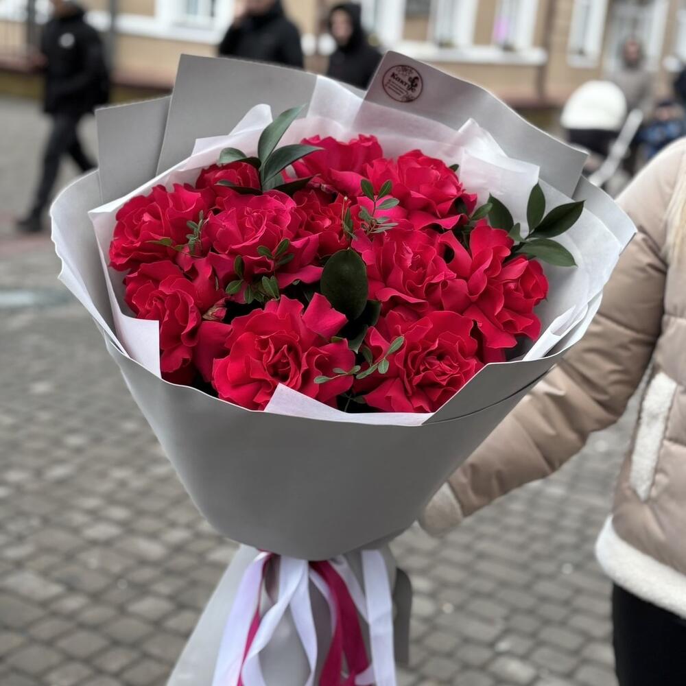 Букет из французских роз «Наслаждение»