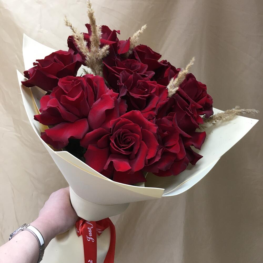 Монобукет из французских роз (11 шт)