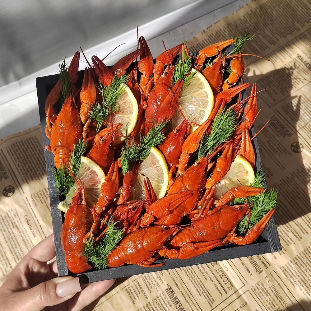 Бокс с раками Вкусная закуска