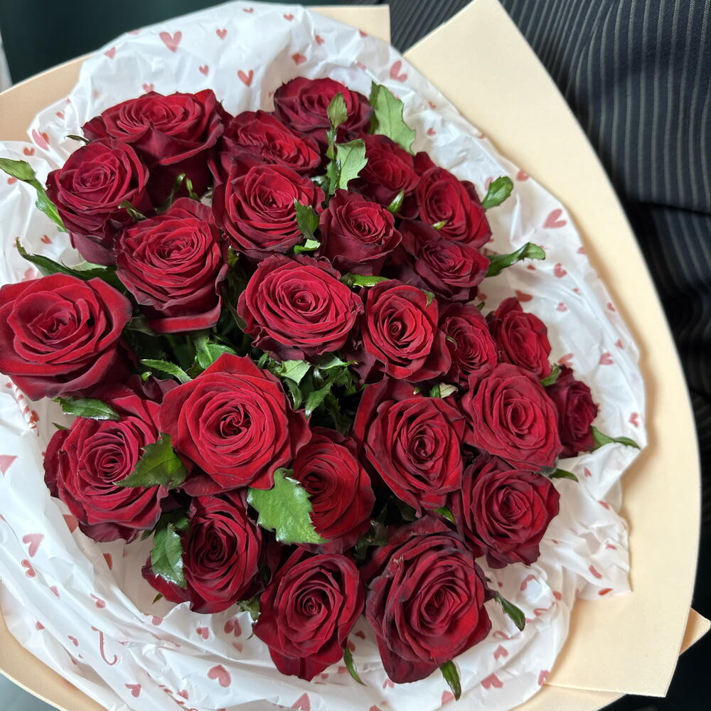 Розы 25 шт