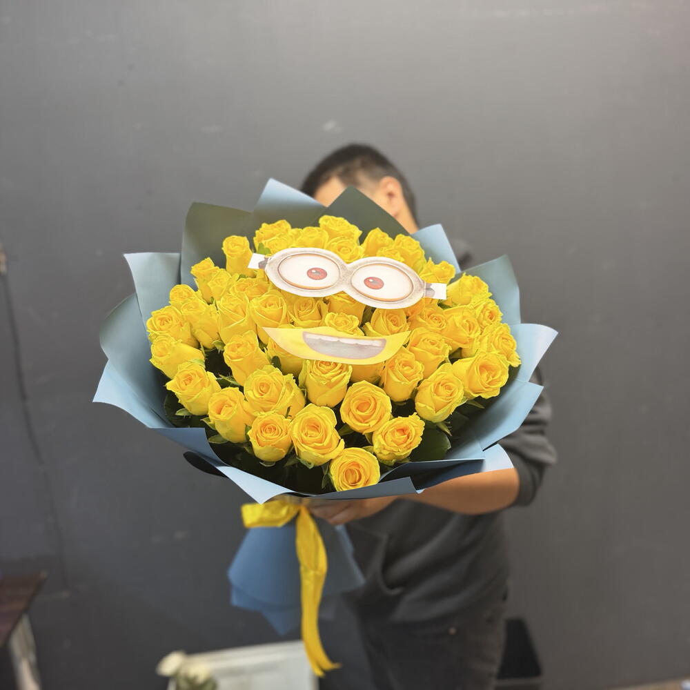 Розы желтые Миньон💛