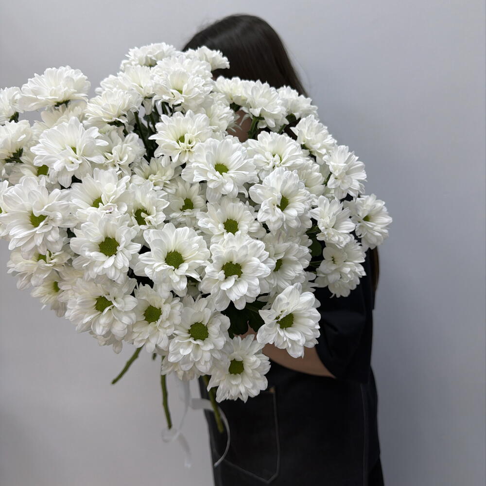 9 кустовых хризантем