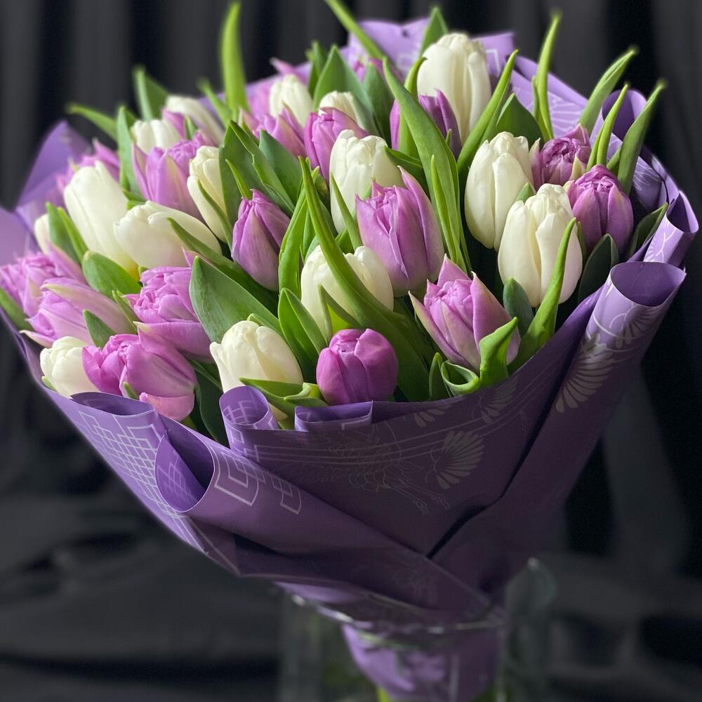 Mezcla de tulipanes