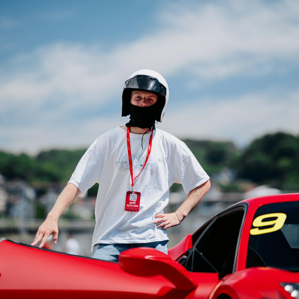 [Electronic certificate] Racing taxi for Ferrari 458 Italia at SiriusAvtodrome