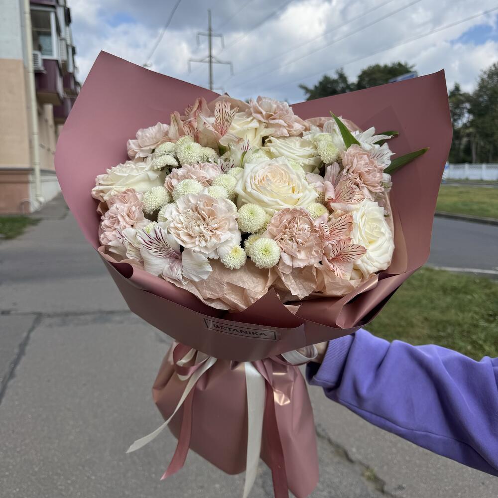 Букет Сливочный десерт XL