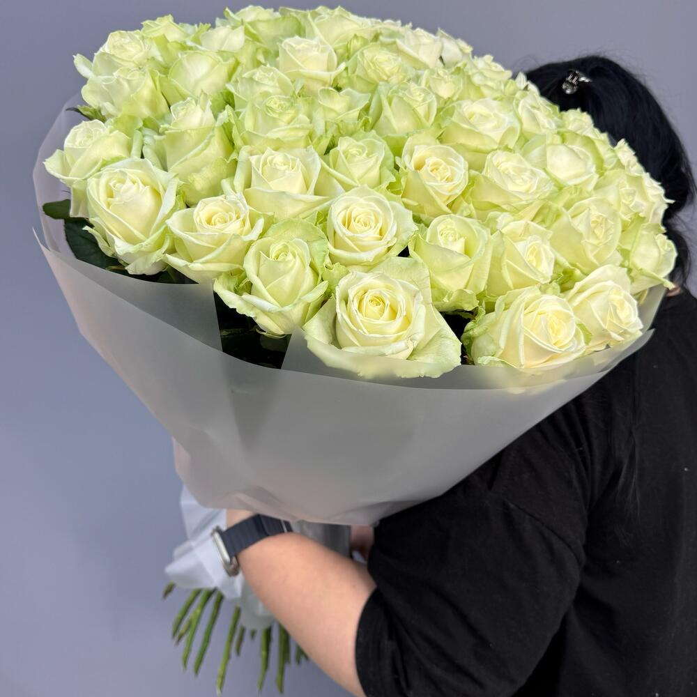 Букет из 51 белых роз ♥️