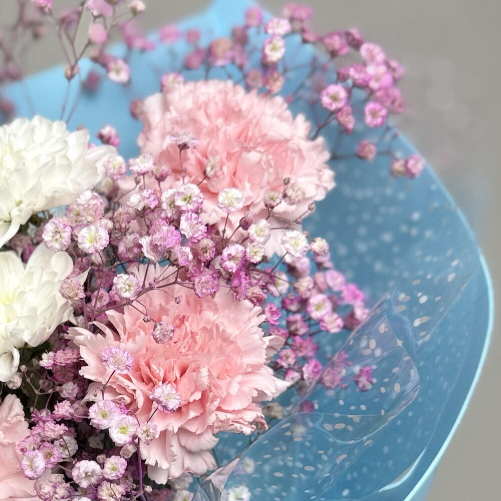 Конфетка 🍬 (Хризантема,гипсофила,диантусы(гвоздики)