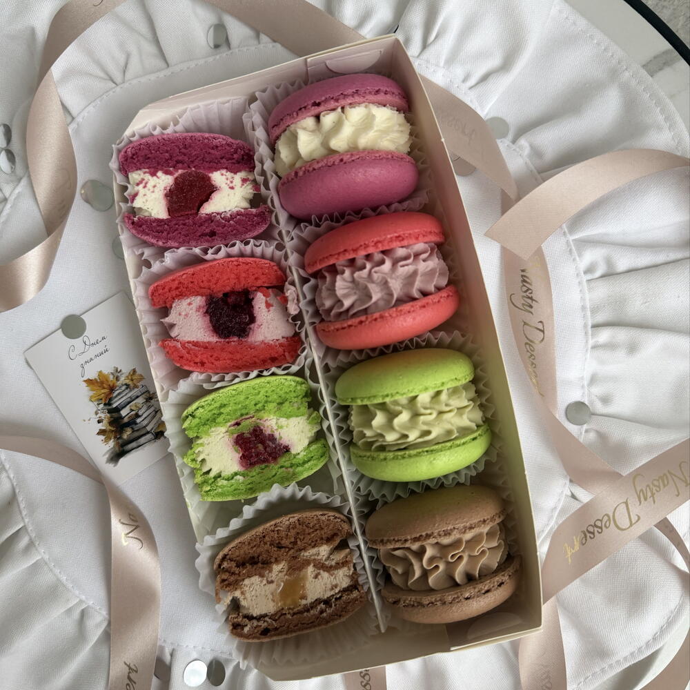 Макарон 5шт в коробке