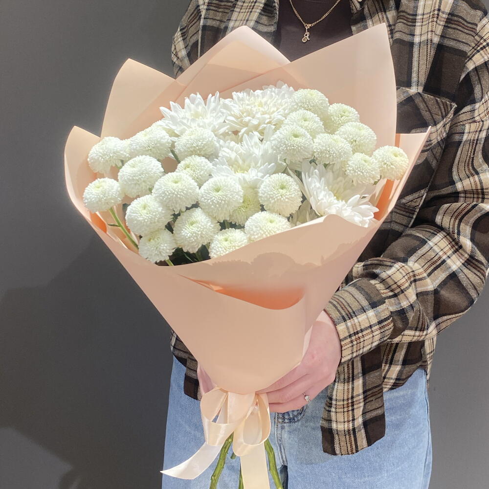 Букет из хризантемы 🌸