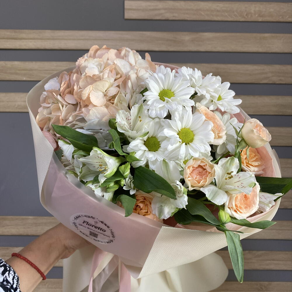 Букет с гортензией 💐