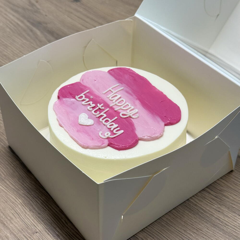 Бенто-торт МАКСИ на День Рождения «Happy birthday»