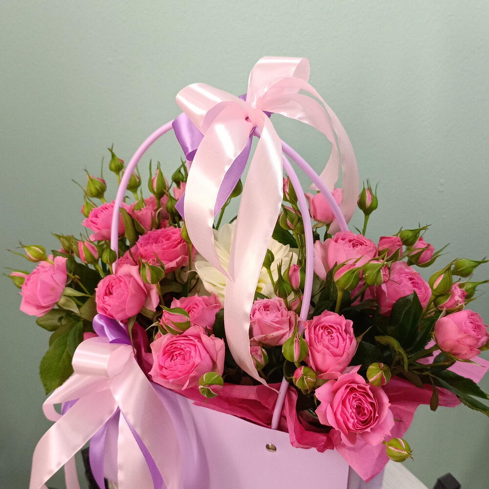 Розы в сумочке🌸🌸🌸💥💥💥