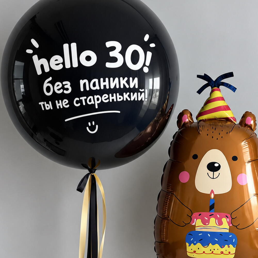 🎂 Набор воздушных шаров «Без паники!»