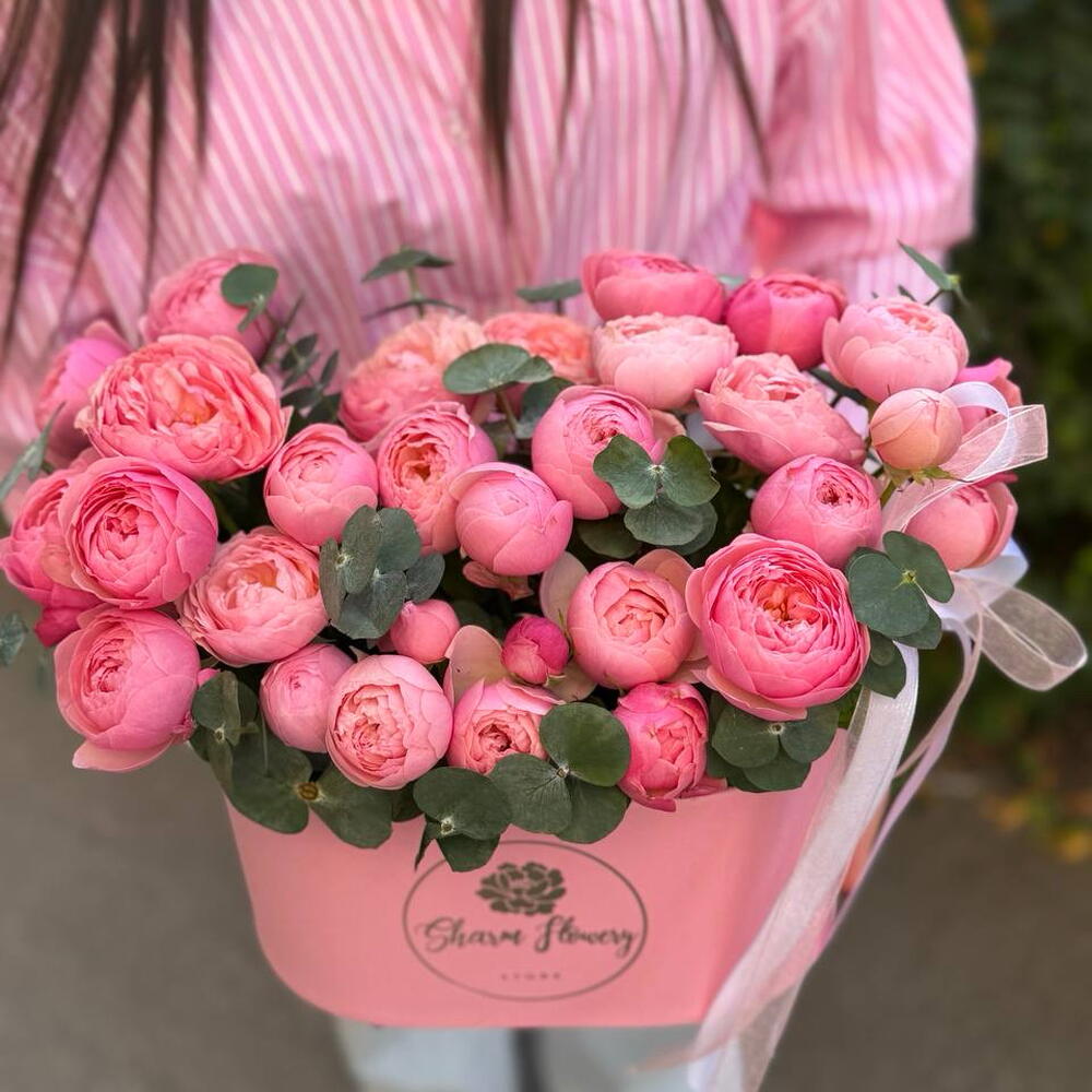 Пионовидный бокс🌸