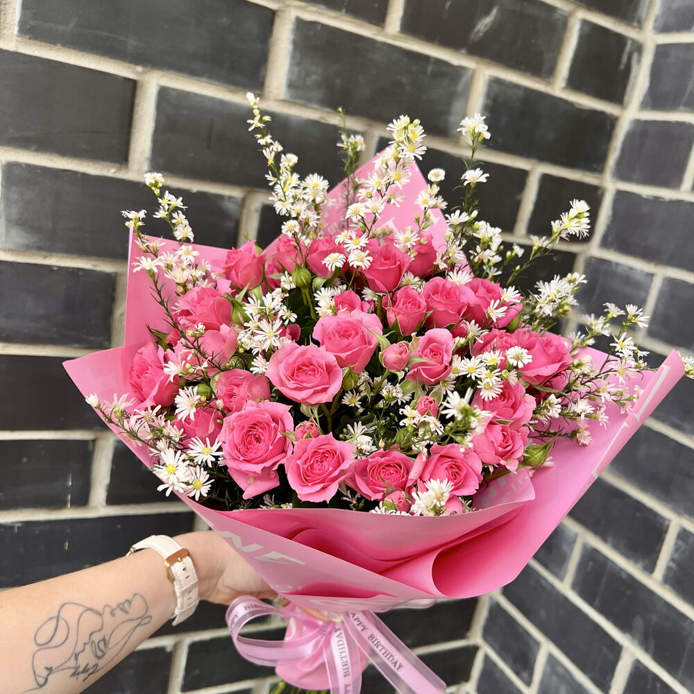 Букет «Pink delight»