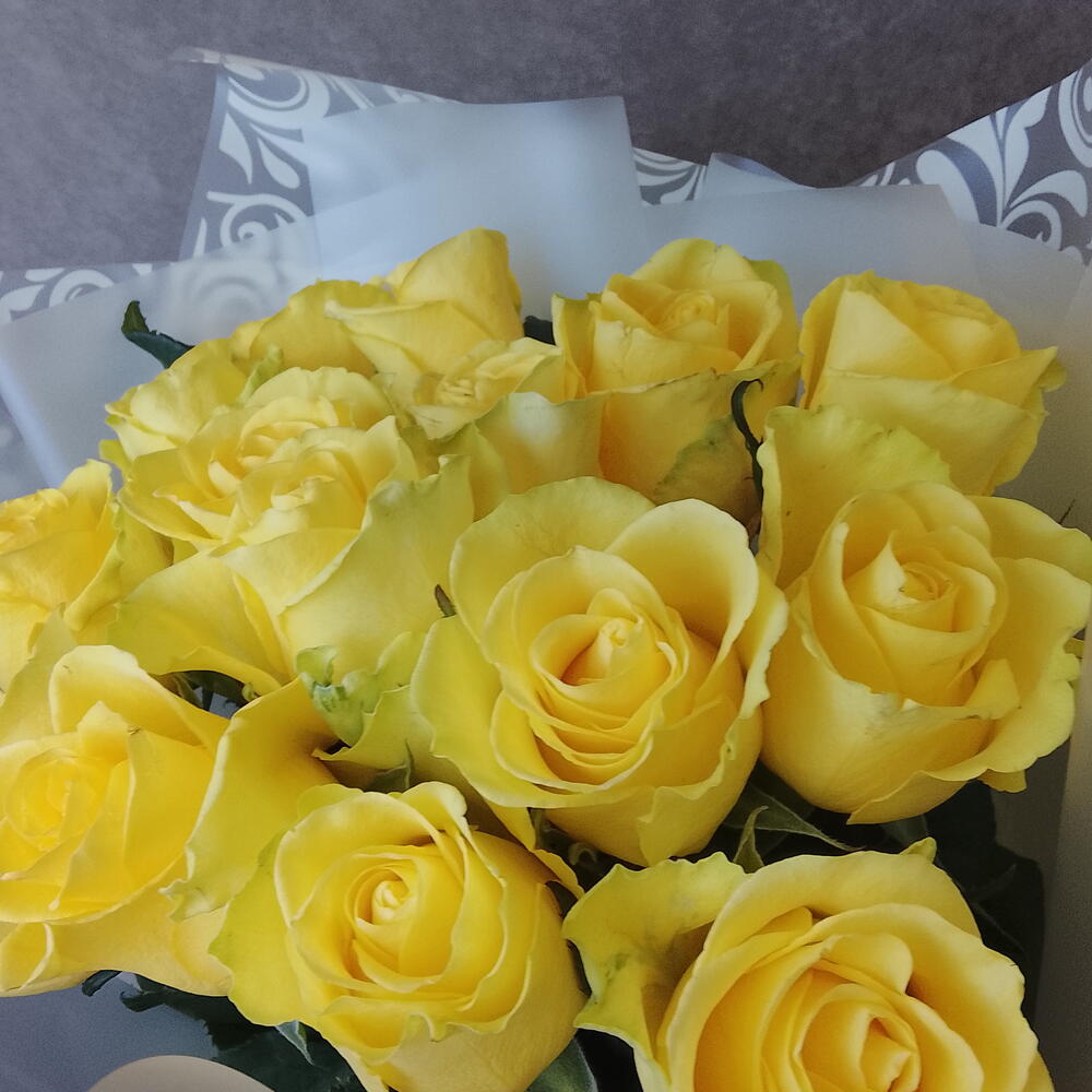 Розы жёлтые 💛