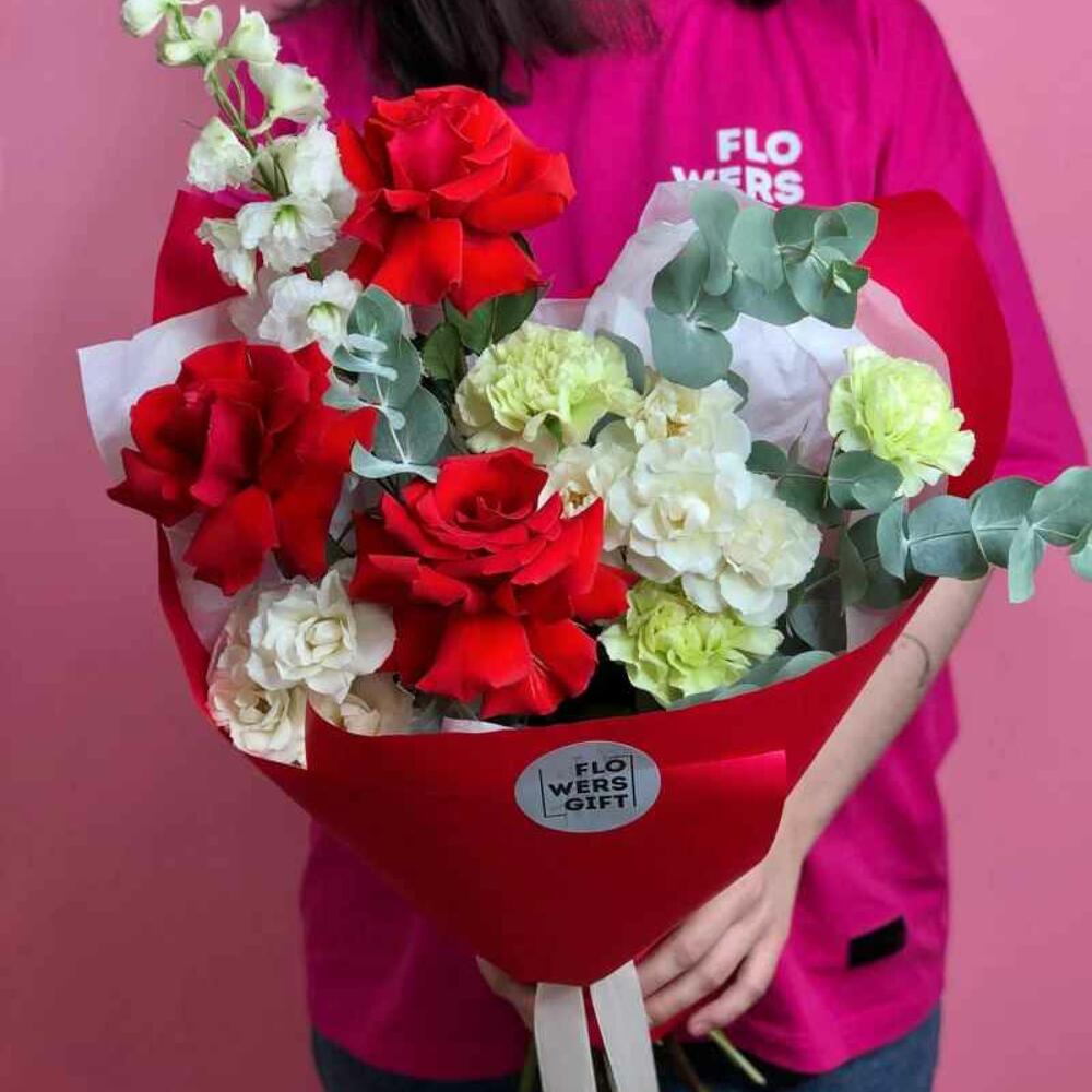 🌹 Букет от Flowersgift из цветов - 43