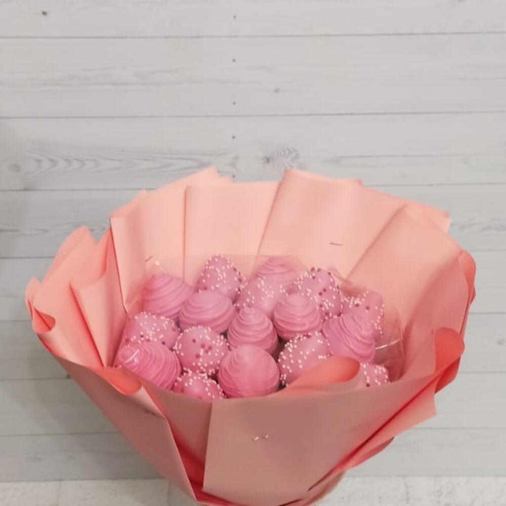 Букет из клубники в шоколаде