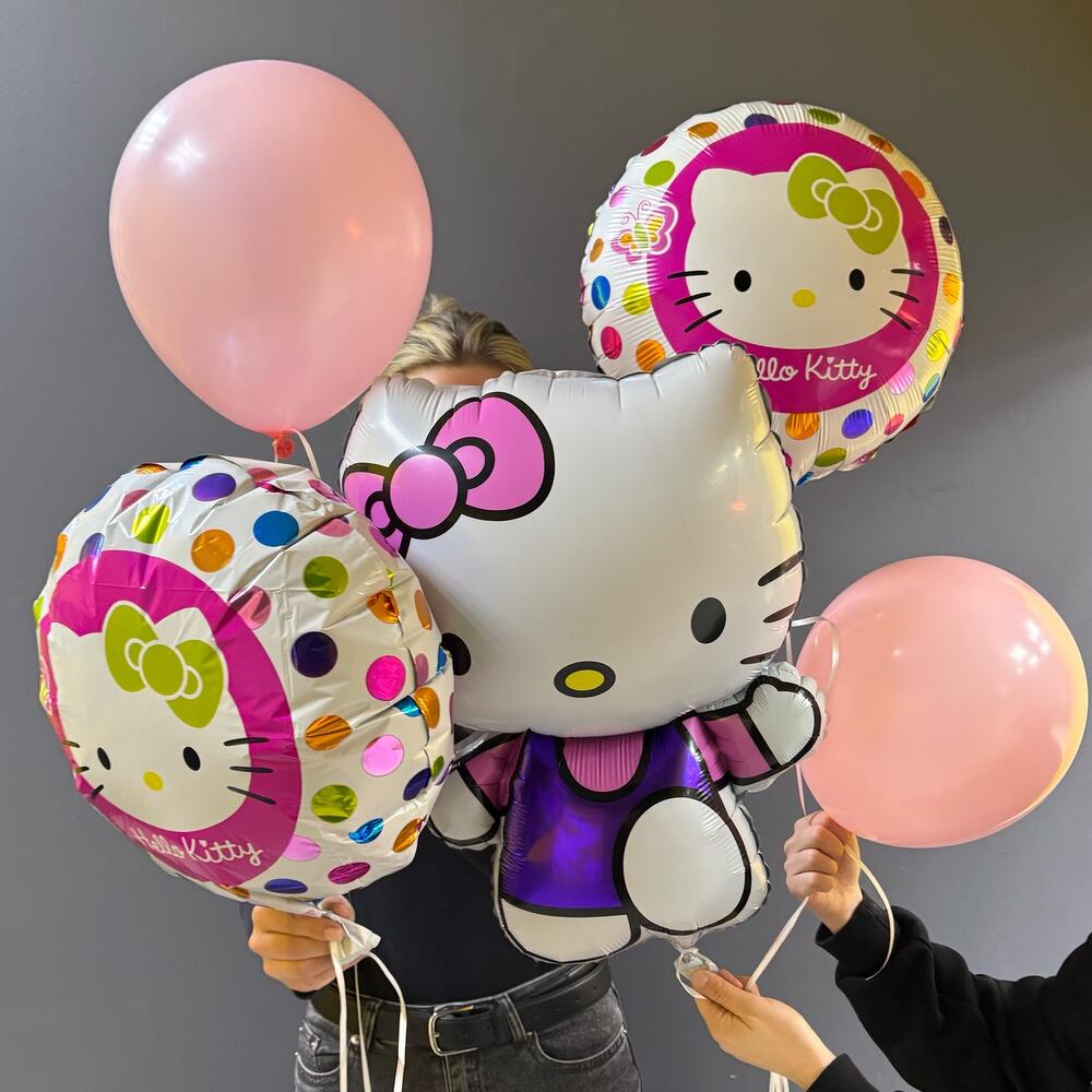 Набор шаров Hello kitty 5шт