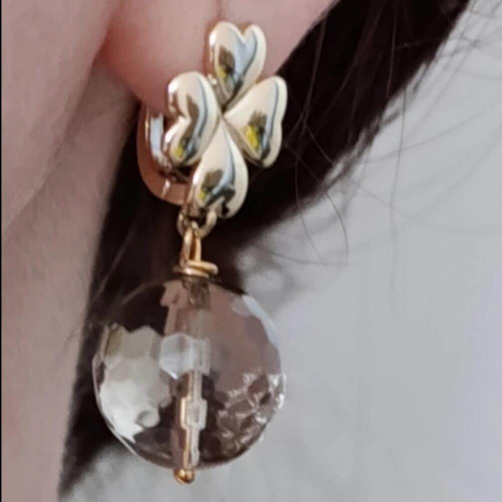 Серьги для кареглазки